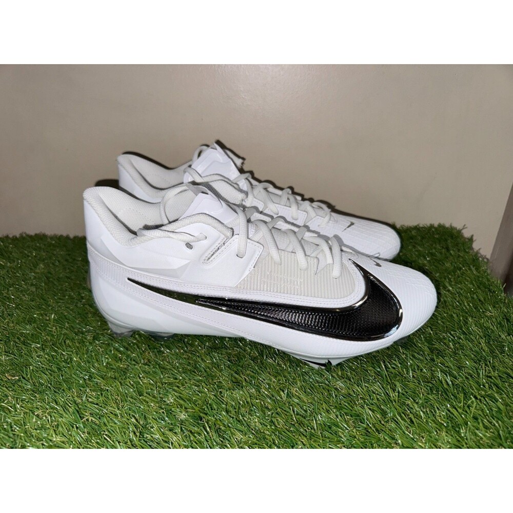Nike Vapor Edge Elite 360 2 White Football Cleats FJ6125-100 Men Size 11 WIDE